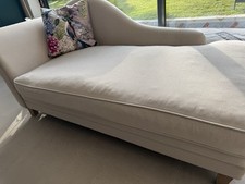 Cream chaise longue for sale  LEEDS