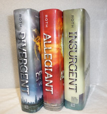 Divergent Series 3 Book Lot 1st First Edition Hardcover Set Excellent Condition, usado comprar usado  Enviando para Brazil