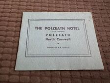Polzeath hotel brochure for sale  HOCKLEY
