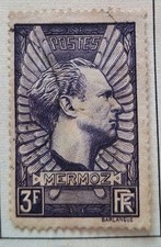 Timbre mermoz 3f. d'occasion  Moulins