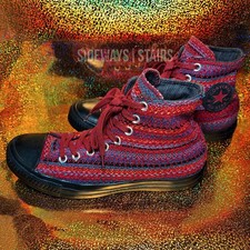 CONVERSE DRUG RUG HI TOP SHOES 8.5 Cobertor mexicano Baja listra tecer sangue de boi comprar usado  Enviando para Brazil