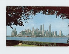 Usado, Cartão postal City Skyline Manhattan NY EUA comprar usado  Enviando para Brazil