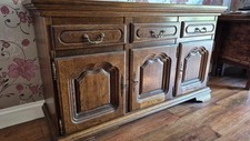 Solid oak sideboard for sale  WICKFORD
