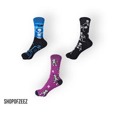 Bunte skelett socken gebraucht kaufen  Wuppertal