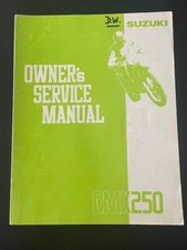 MANUAL DE SERVIÇO DO PROPRIETÁRIO SUZUKI NOS RMX250 PUBLICADO OUTUBRO DE 1990, usado comprar usado  Enviando para Brazil