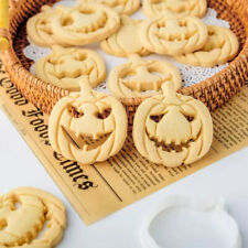Conjunto de 17 cortadores de biscoitos de Halloween kit cortador de biscoitos de abóbora comprar usado  Enviando para Brazil