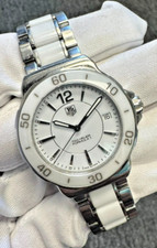 Relógio de pulso Tag Heuer WAH1211 Formula 1 cerâmica aço inoxidável data quartzo 37mm LW-112 comprar usado  Enviando para Brazil