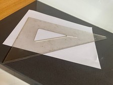 Grad zeichendreieck exact gebraucht kaufen  Köln