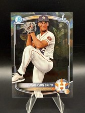 2025 BOWMAN SAPPHIRE ANDERSON BRITO #BCP-98 ASTROS BLACK 3/10!! comprar usado  Enviando para Brazil