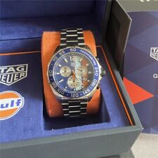 Reloj Tag Heuer Formula 1 Gulf Cronógrafo Cuarzo Azul Hombre CAZ101N EN CAJA segunda mano  Embacar hacia Argentina