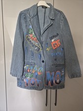 Jeansjacke blazer gebraucht kaufen  Bad Vilbel
