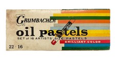 Vtg grumbacher oil d'occasion  Expédié en Belgium