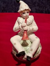 Porzellanfigur spieluhr clown gebraucht kaufen  Landsberg am Lech