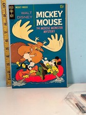 1969 Gold Key Walt Disney Mickey-The Moose Monster Mystery No 122 comprar usado  Enviando para Brazil