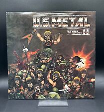 Raro! U.S. Metal Vol II '82 ORIGINAL EUA 1º VERDE prensa de etiquetas LP compilação, usado comprar usado  Enviando para Brazil
