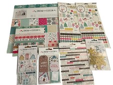 Pacote de artesanato em papel temático de Natal "Neve e Cacau" - por Crate Paper comprar usado  Enviando para Brazil
