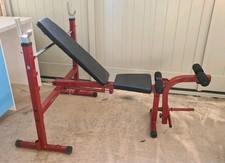Adjustable weights bench for sale  HENLEY-ON-THAMES