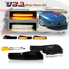 Luzes de estacionamento dianteiras fumê âmbar LED sinal para 93-97 Pontiac Firebird Trans Am comprar usado Luzes de estacionamento dianteiras fumê âmbar LED sinal para 93-97 Pontiac Firebird Trans Am comprar usado  Enviando para Brazil