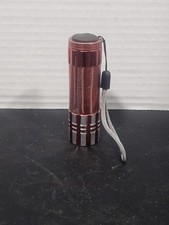 Lanterna LED 9 - Corpo de alumínio vermelho - Tamanho de bolso - 3-1/4" acampamento longo - (B128 comprar usado  Enviando para Brazil