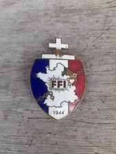 Insigne ffi résistance d'occasion  Vitry-le-François