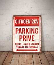 Plaque métal vintage d'occasion  Mer