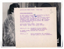 Gina lollobrigida originale usato  Roma