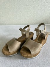 Keilsandalette riemchensandale gebraucht kaufen  Homburg