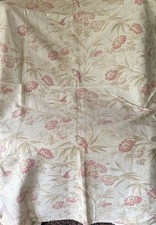 Tecido de algodão antigo botânico francês chinoiserie floral pássaro inseto ~ Rosa, usado comprar usado  Enviando para Brazil
