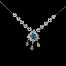 Colar de prata esterlina 925 opala azul oval joia 7x5mm 18 sem taxas de importação dos EUA comprar usado  Enviando para Brazil
