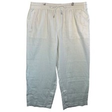 Athleta white linen for sale  Marion