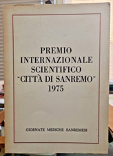 Premio internazionale scientif usato  Sanremo