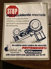 Grand autocollant sticker d'occasion  Caen