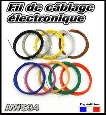 Awg34 fil câblage d'occasion  Châlus