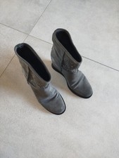 Stivali donna grigio usato  Ponte San Pietro