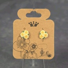 Rose stud earrings for sale  Maryville