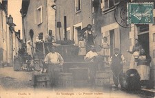 Cpa chablis vendanges d'occasion  Claira