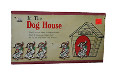 Placa de parede de madeira vintage MCM 1958 In The Dog House completa 5 cães com caixa USADA comprar usado  Enviando para Brazil