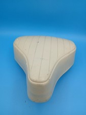 Usado, Assento branco vintage Troxel almofada conforto bicicleta  comprar usado Usado, Assento branco vintage Troxel almofada conforto bicicleta  comprar usado  Enviando para Brazil