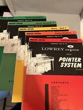 5 VINTAGE LOWREY ORGAN WITH THE POINTER SYSTEM FREE MEDIA SHIPPING comprar usado  Enviando para Brazil