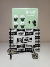 Usado, Pedal pré-amplificador Benson Amps Overdrive/Boost (2018 - 2022, Seafoam) com cabo Patch comprar usado  Enviando para Brazil