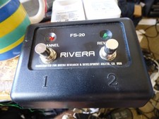 Rivera button footswitch for sale  Hayward