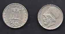 Greece drachmas coin d'occasion  Expédié en Belgium