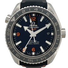 OMEGA Seamaster Planet Ocean 600M GMT 232.32.44.22.01.002 preto SS/borracha #1671 comprar usado  Enviando para Brazil