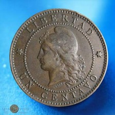 Argentine centavo 1891 d'occasion  Paris II