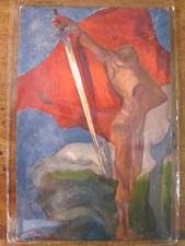 Cartolina militare illustrata usato Cartolina militare illustrata usato  Bologna