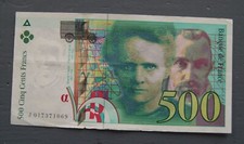 Billet banque 500 d'occasion  Sarry