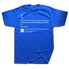 Camiseta unissex Windows tela azul da morte (BSOD) comprar usado Camiseta unissex Windows tela azul da morte (BSOD) comprar usado  Enviando para Brazil