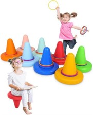  Conjunto de 8 cadeiras giratórias sensoriais Dollate com 16 peças comprar usado  Enviando para Brazil