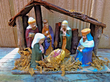 Nativity set wood for sale  Key Largo