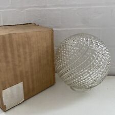 Swirl glass globe for sale  LEICESTER